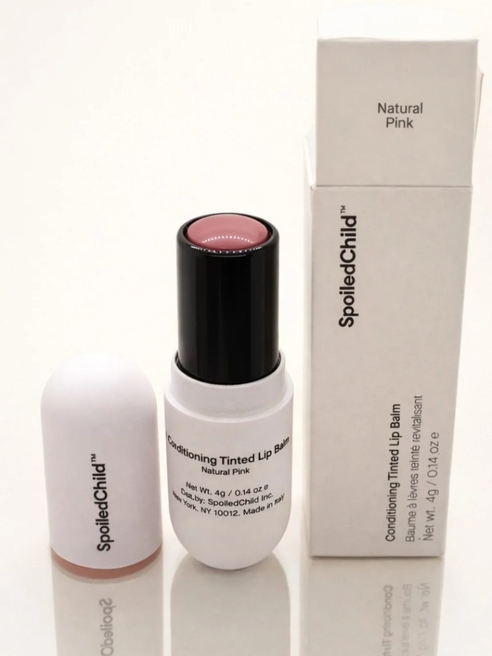 Spoiled Child Conditioning Tinted Lip Balm  Shade : Natural Pink